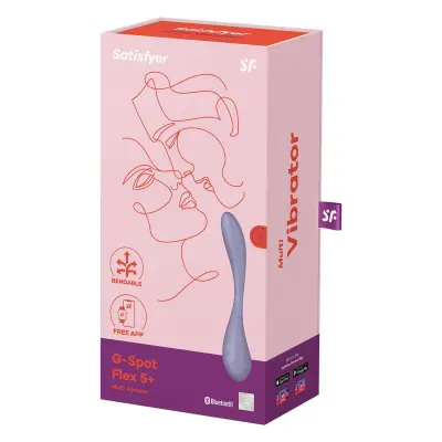 Vibrator G-točke Satisfyer Flex 5+, lila