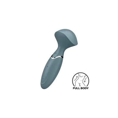 Masažni vibrator Satisfyer Mini Wand-er, siv