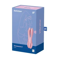 Stimulator klitorisa Satisfyer Threesome 1, roza