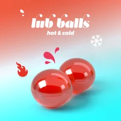 Masažni kroglici Crushious - Lub Balls, z grelnim in hladilnim učinkom