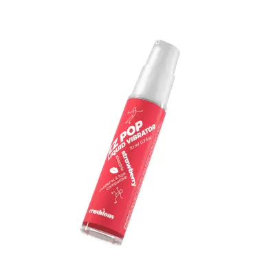 Stimulacijski gel Crushious - ZZ POP, jagoda, 10 ml