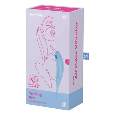 Stimulator klitorisa Satisfyer Twirling Pro, moder