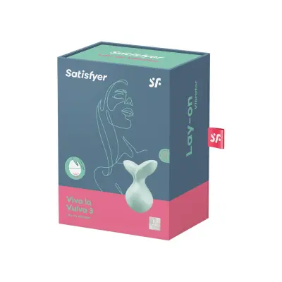 Stimulator klitorisa Satisfyer Viva La Vulva 3, mint