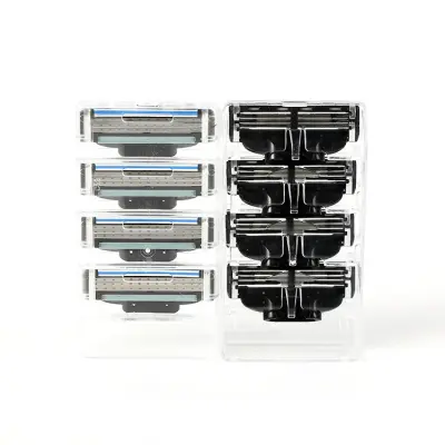 4 kosi 4-slojnih rezil za moške nadomestne rezila za britvice