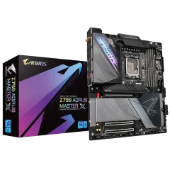 GIGABYTE Z790 AORUS MASTER X, DDR5, SATA3, USB3.2Gen2x2, DP, 10GbE, WIFI 7, LGA1700 E-ATX