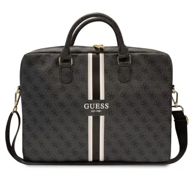 Torba za prenosnike Guess 4G Stripes Gray , do 16''