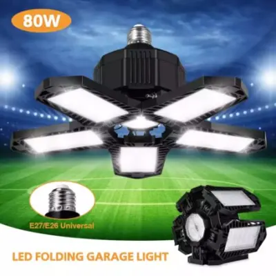 Nastavljiva led žarnica e27, 80w, do 360° pokritost