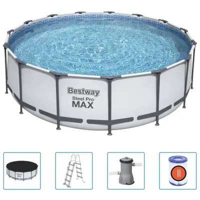 Bestway Bazen Steel Pro MAX okrogel 457x122 cm