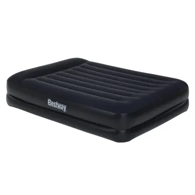 Bestway Napihljiva postelja Tritech za 2 osebi 203x152x46 cm črna