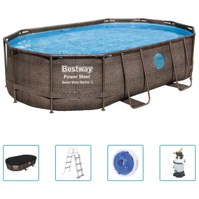 Bestway Bazen Power Steel 488x305x107 cm