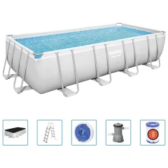 Bestway Bazen Power Steel pravokoten 488x244x122 cm