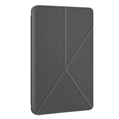Ovitek za Samsung Tab S9 Origami preklopno držalo za vec položajev temno sivo