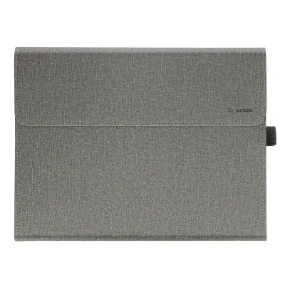 Ovitek za Microsoft Surface Pro 9 in Pro 11, umetno usnje – zbirka SafeStand Grey