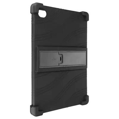 Mehka silikonska torbica, odporna na udarce, s stojalom za Blackview Tab 15