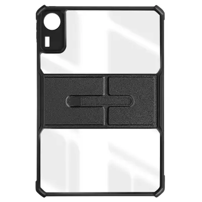 Ovitek za Xiaomi Redmi Pad SE, odporen proti udarcem, nastavljivo stojalo - crn
