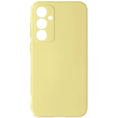 Ovitek Soft Touch za Samsung Galaxy S23 FE Fast Cover Series - rumen