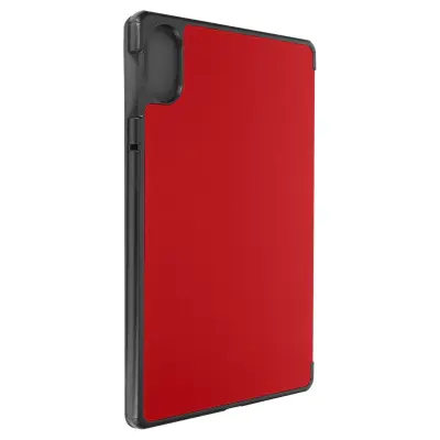 Ovitek za Honor Pad X9, trikratna preklopna podpora za video/tipkovnico - rdeca