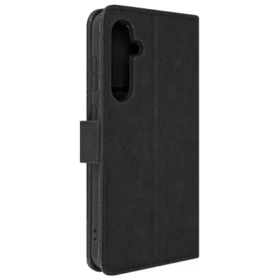 Galaxy S23 FE Wallet Case Video Support, serija Chesterfield - crna