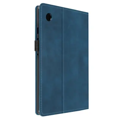 Ovitek za Samsung Galaxy Tab A9, video podpora Flip Wallet - modra