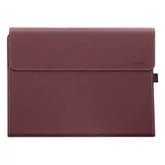 Ovitek za Microsoft Surface Pro 9, umetno usnje - kolekcija SafeStand Red