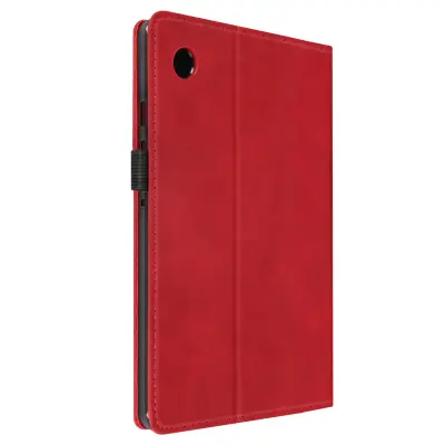 Ovitek za Samsung Galaxy Tab A9, video podpora Flip Wallet - rdec