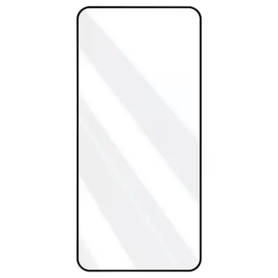 Kaljeno steklo Samsung S22 Plus, polno lepilo 5D, polno oprijem, crno poševno