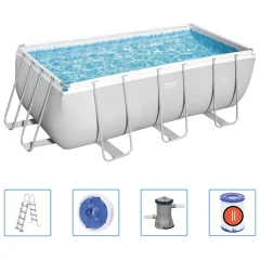Bestway Bazen Power Steel pravokoten 412x201x122 cm