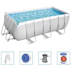 Bestway Bazen Power Steel pravokoten 412x201x122 cm