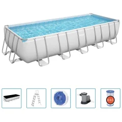 Bestway Prostostoječi bazen Power Steel pravokotni 19281 L