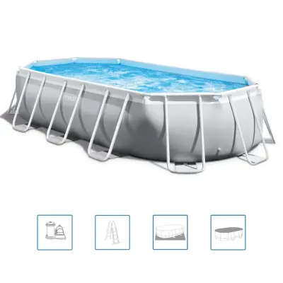 Intex Bazen Prism Frame ovalen 503x274x122 cm 26796GN