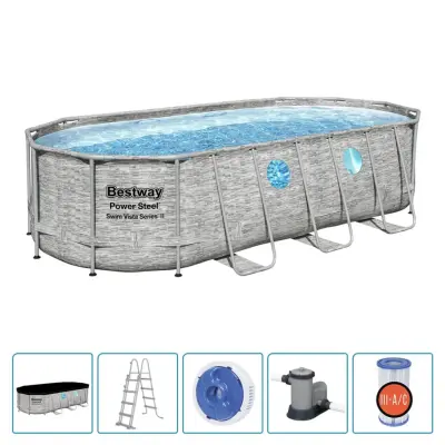 Bestway Bazen Power Steel Swim Vista Series 549x274x122 cm