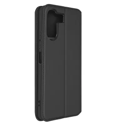 Etui za Redmi 13C in Poco C65, magnetno preklopno držalo za kartice, ?rna