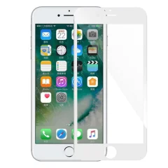 9D zaščitno steklo iz kaljenega stekla 9H za Apple IPHONE 7 8 in SE2 bel
