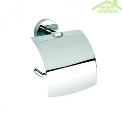 OMEGA držalo za toaletni papir s pokrovom, krom 14,5x15,5x9 cm