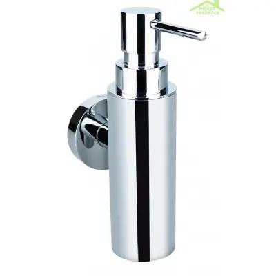 Dozator tekočega mila OMEGA v kromu 5,5x17,5x8,5 cm / 150 ml