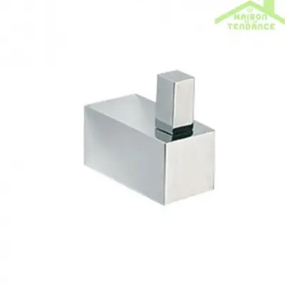 BETA majhna kvadratna kromirana stenska kljuka 2,5 cm x 5,5 cm x 7 cm