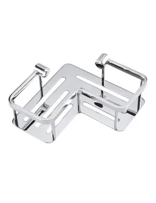 CYTRO medeninast stenski kotni nosilec za prho 32,5x24x7,5 cm
