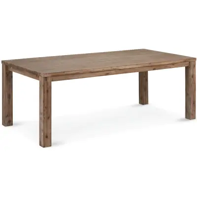 Pravokotna jedilna miza iz masivne akacije 180x90 cm Alaska