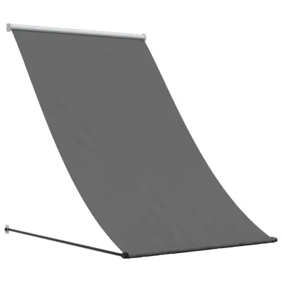 vidaXL Zložljiva tenda antracit 100x150 cm tkanina in jeklo