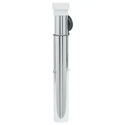vidaXL Talni podstavek za senčnik za 40-50 mm drog srebrn aluminij