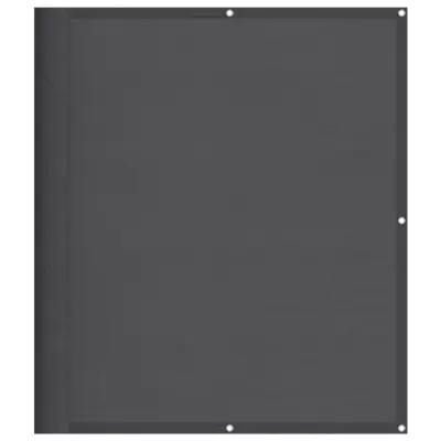 vidaXL Balkonsko platno antracitno 120x800 cm 100 % poliester oxford
