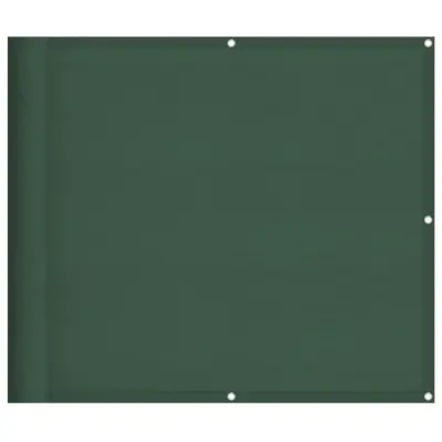 vidaXL Balkonsko platno zeleno 90x700 cm 100 % poliestrski oxford