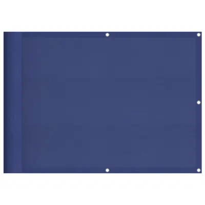 vidaXL Balkonsko platno modro 75x700 cm 100 % poliestrski oxford