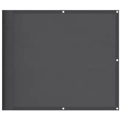 vidaXL Balkonsko platno antracitno 90x800 cm 100 % poliestrski oxford