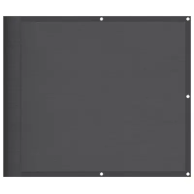vidaXL Balkonsko platno antracitno 90x700 cm 100 % poliestrski oxford