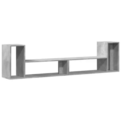 vidaXL TV omarica 2 kosa betonsko siva 100x30x50 cm inženirski les