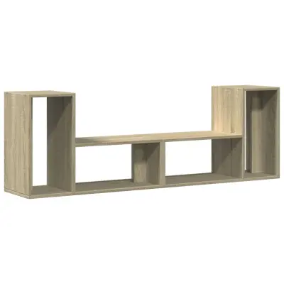 vidaXL TV omarica 2 kosa sonoma hrast 75x30x50 cm inženirski les