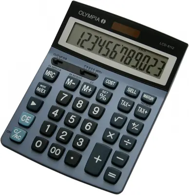 Kalkulator namizni olympia 12-mestni lcd-6112