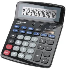 Kalkulator namizni olympia 12-mestni 2504 nastavljiv ekran 160x200x18