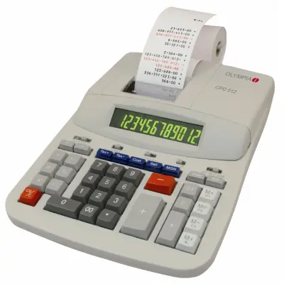 Kalkulator namizni z izpisom olympia cpd 512